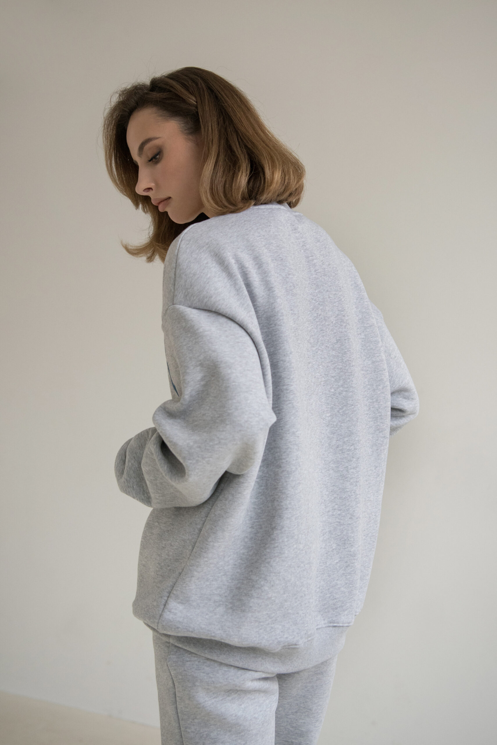 Soft Sweatshirt SELF LOVE | Grey