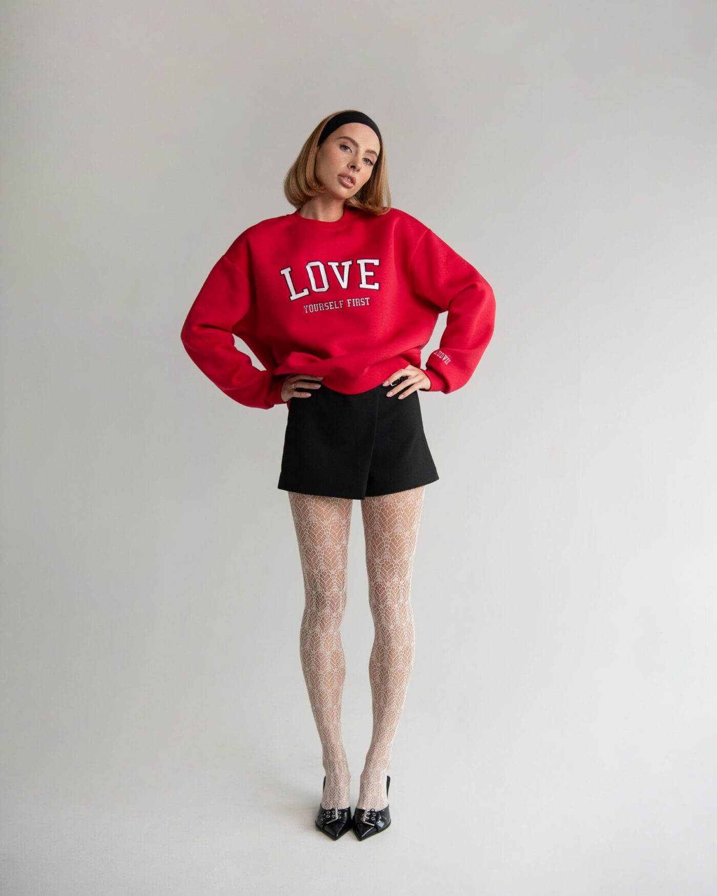 Sweatshirt LOVE | Red