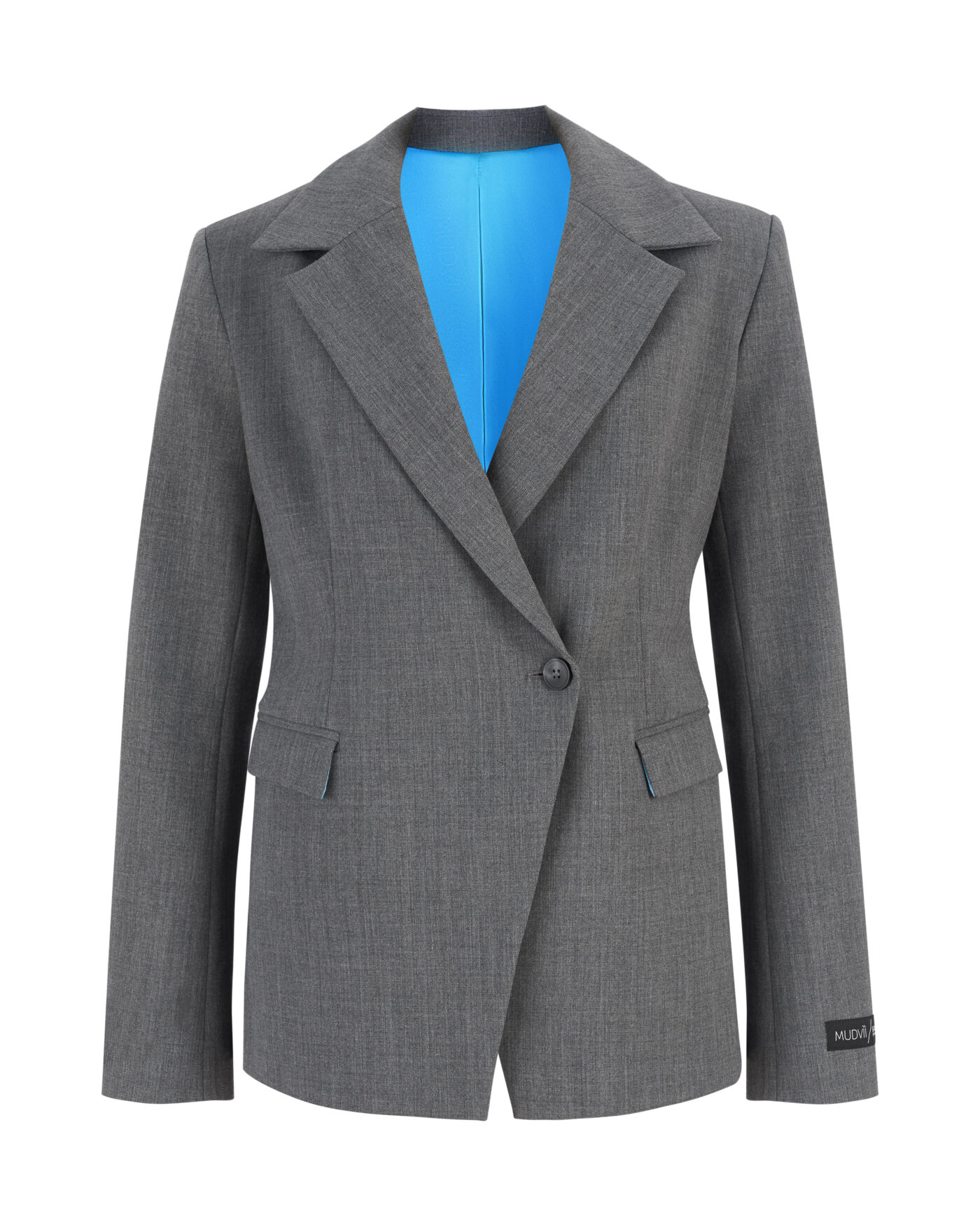 Waisted Blazer | Grey