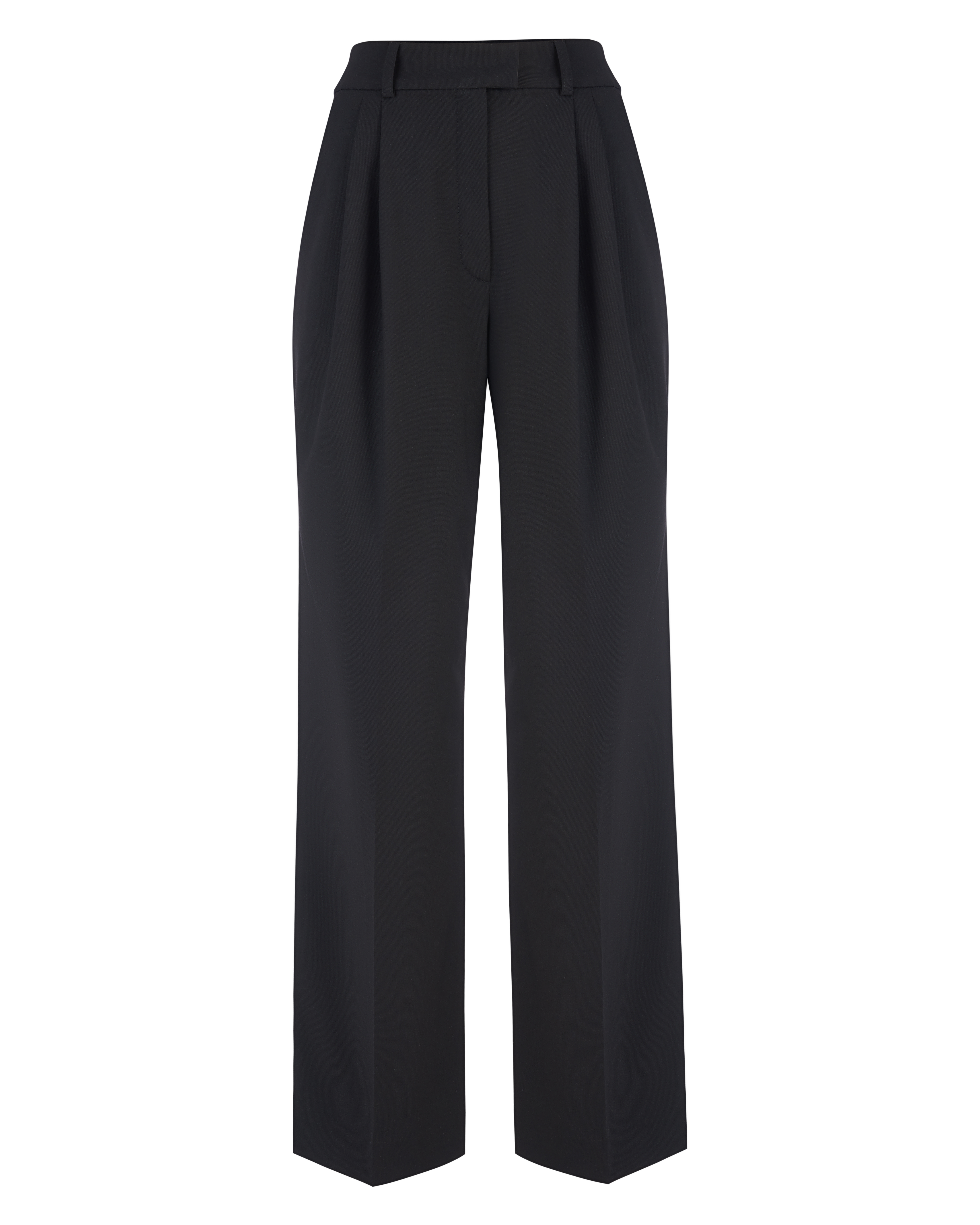 High Waisted Trousers | Black