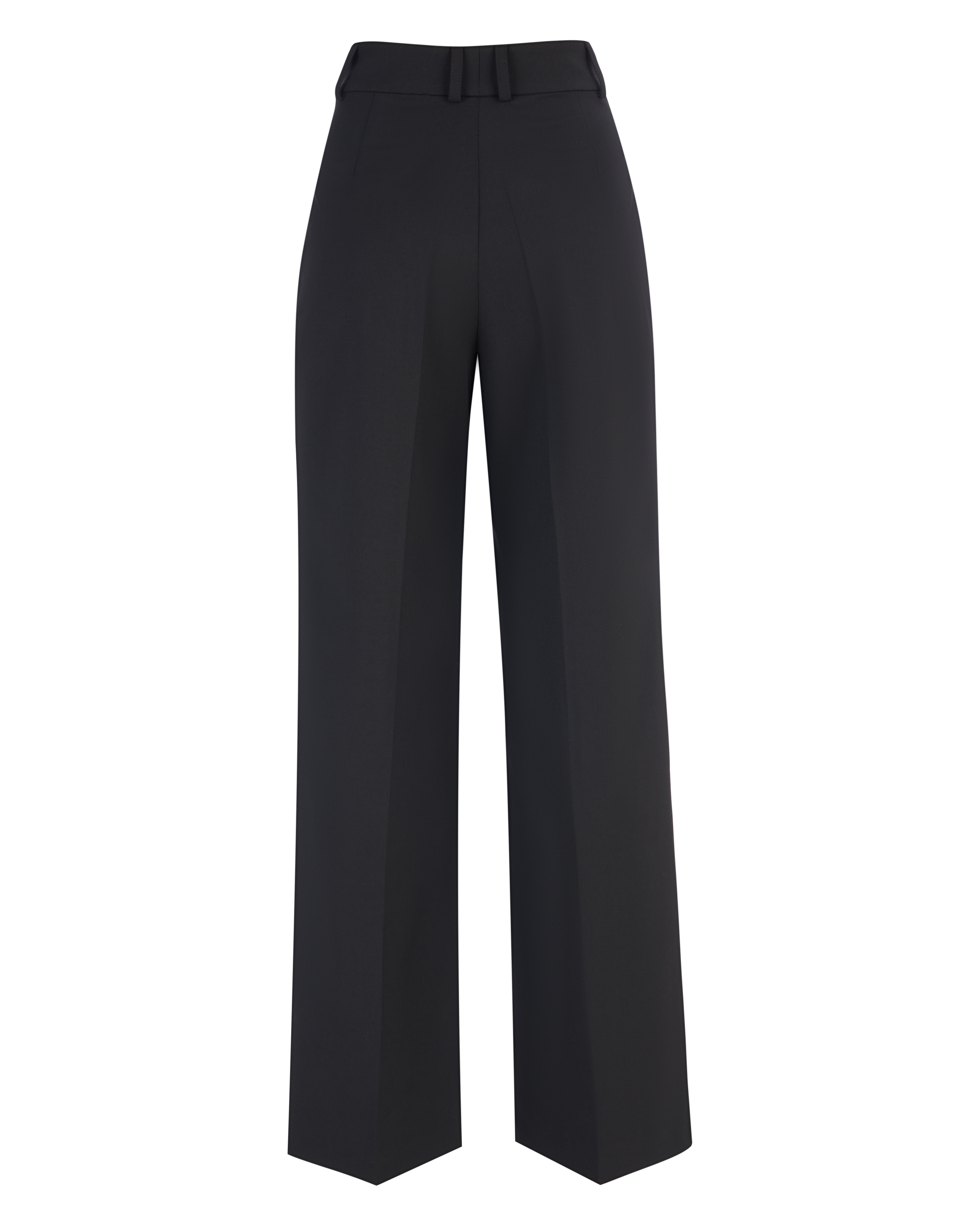 High Waisted Trousers | Black