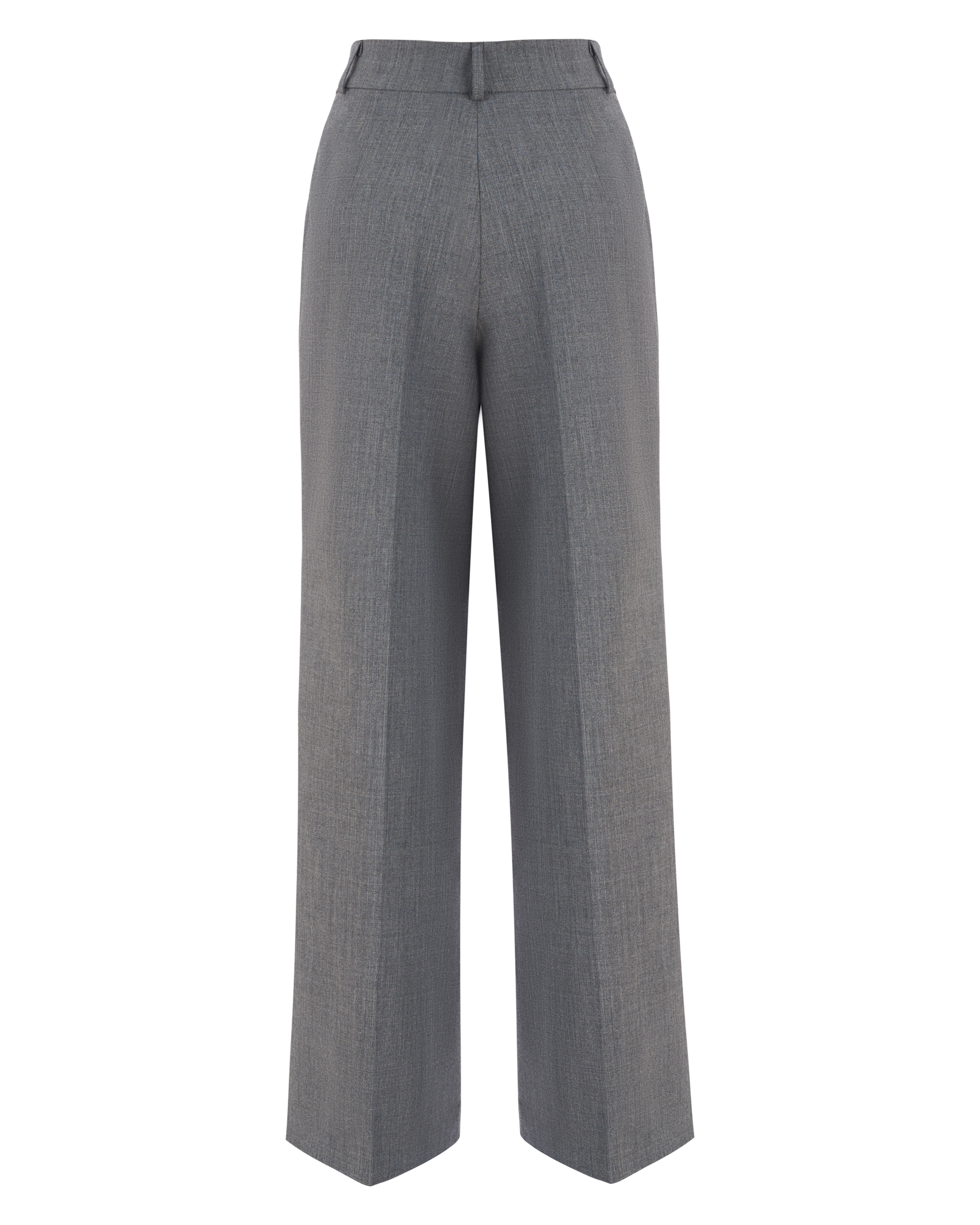 High Waisted Trousers | Grey