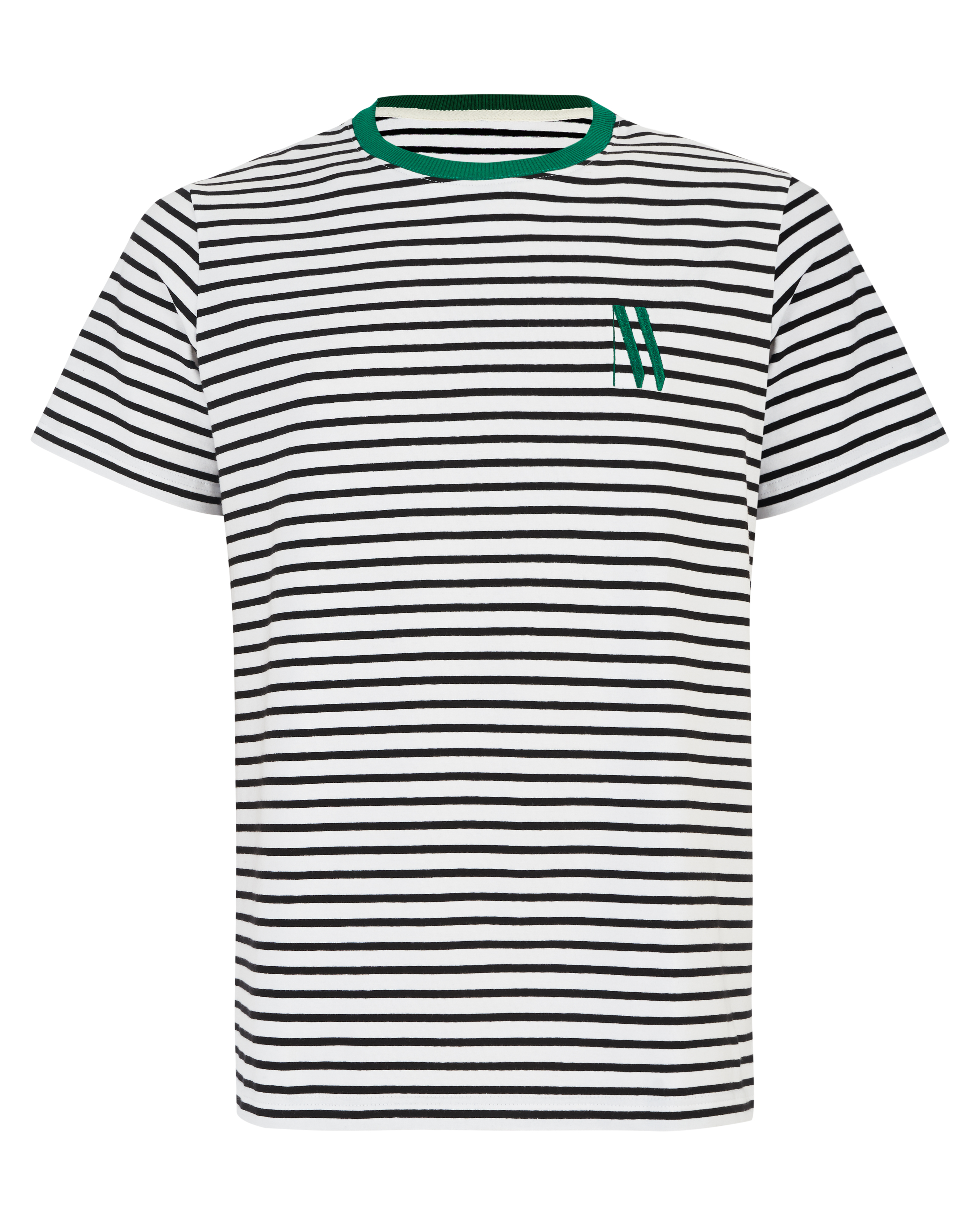 UNISEX T-Shirt with Stripes | Green