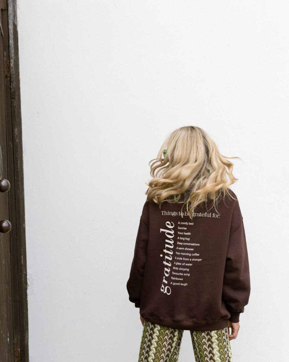 Soft Sweatshirt GRATITUDE