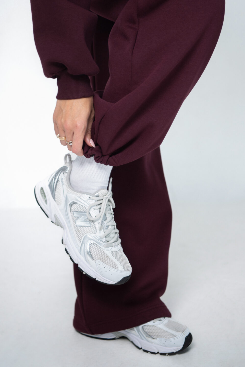 Sweatpants BALANCE | Burgundy