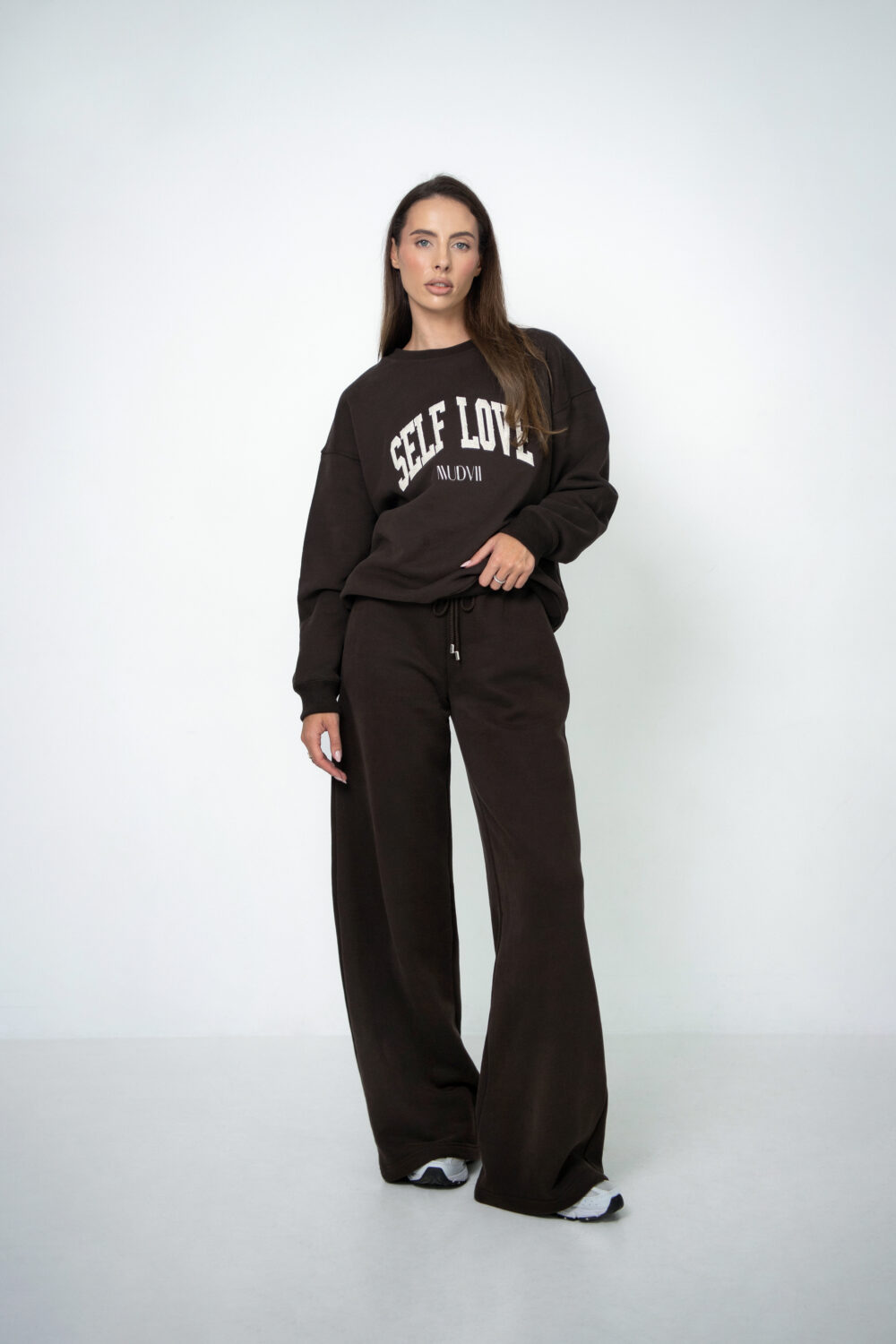 Sweatshirt SELF LOVE | Chocolate