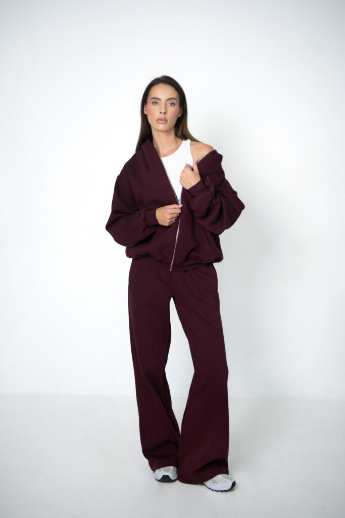 Sweatpants BALANCE | Burgundy